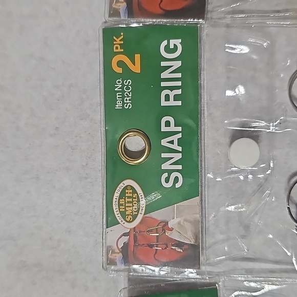 Snap Rings Set of 2 in Pack - Picture 2 of 4